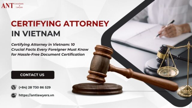 Certifying attorney in Vietnam