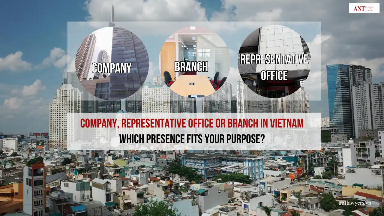 Company, Representative Office or Branch in Vietnam