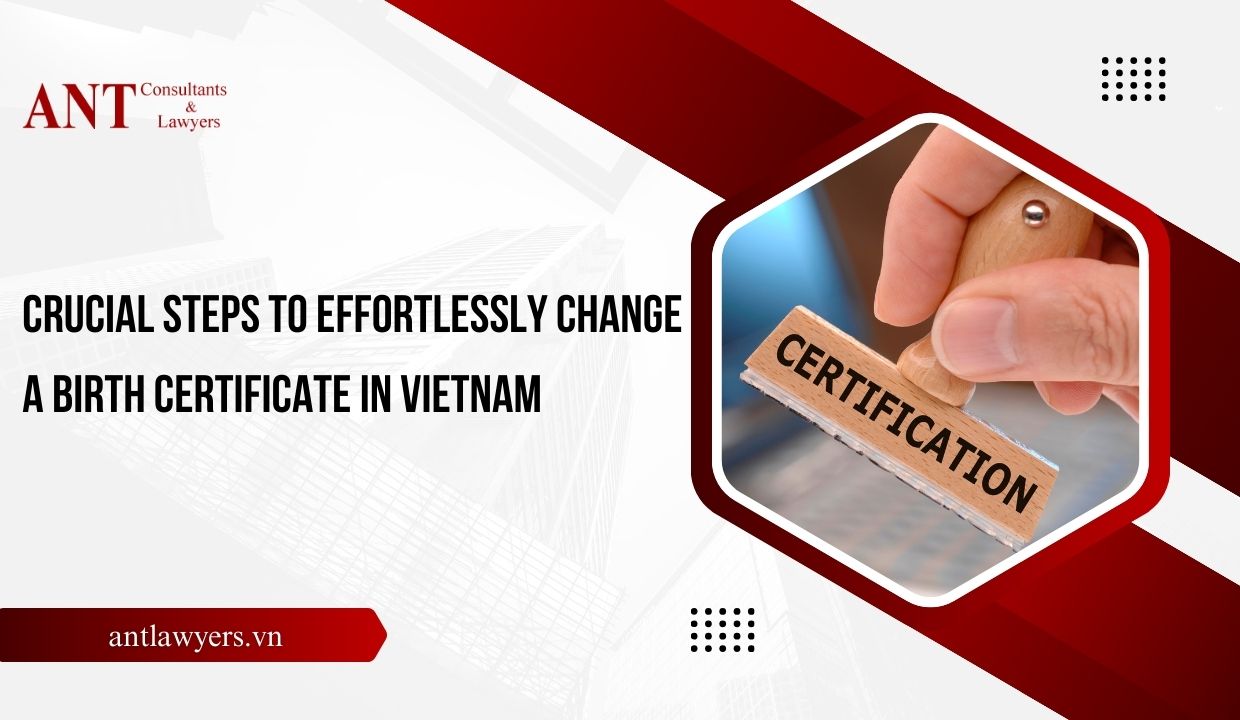 Change a Birth Certificate in Vietnam