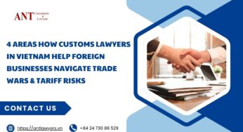 4 Areas How Customs Lawyers in Vietnam Help Foreign Businesses Navigate Trade Wars & Tariff Risks