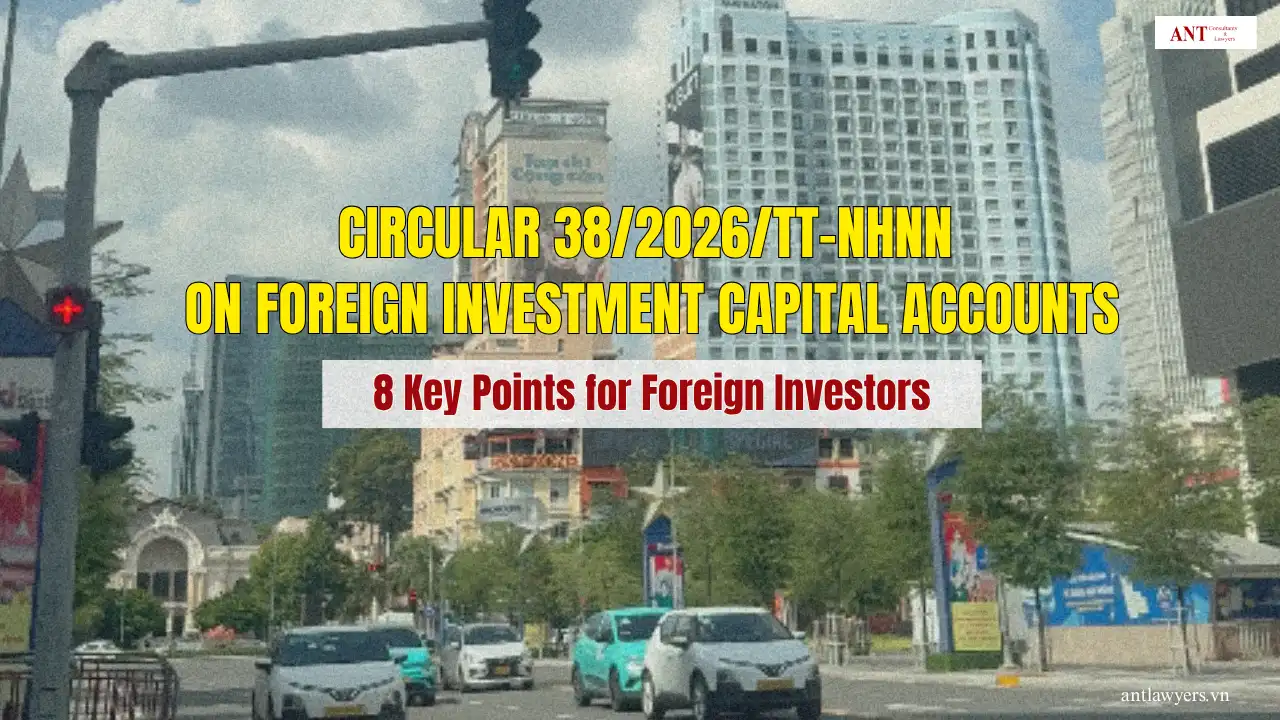 Foreign Investment Capital Accounts Under Circular 38/2026/TT-NHNN